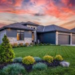 home exterior with stone
