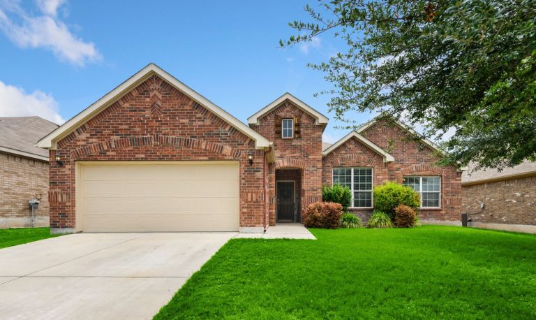 brick one story home