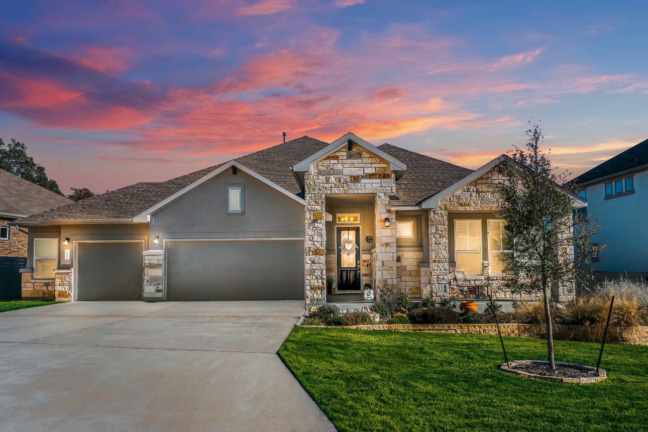 brick and stone home exterior