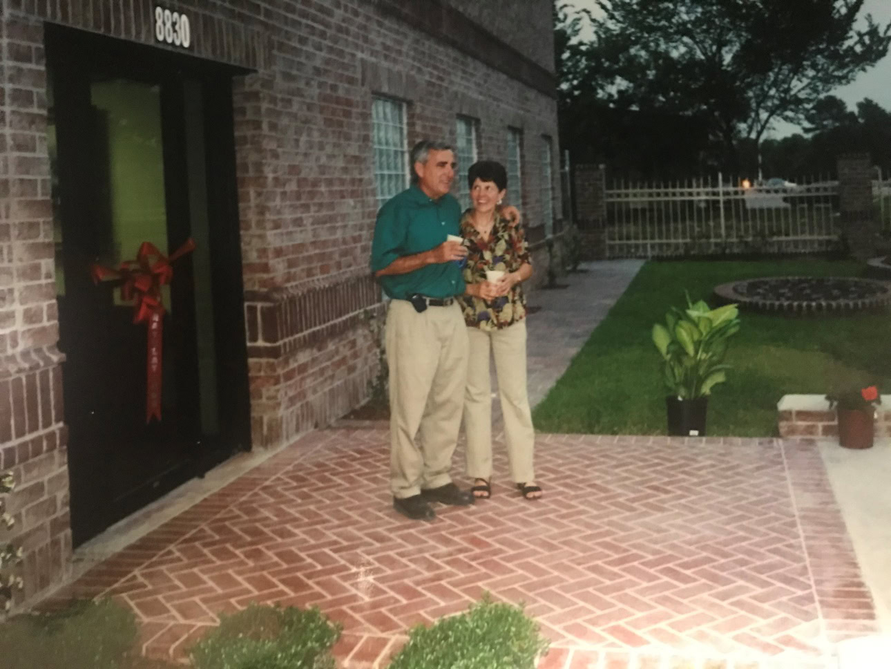 Roberto and Maria at Houston Office Opening