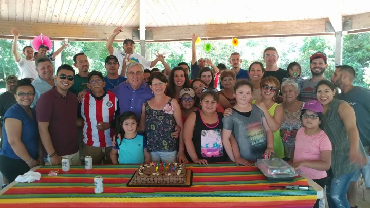 Roberto at Office Park Celebration