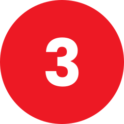 number 3 icon