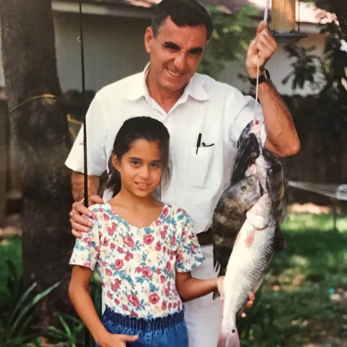 Roberto and Diana Fishing
