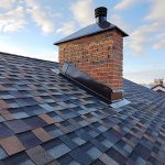 Brick Chimney on Home Roof