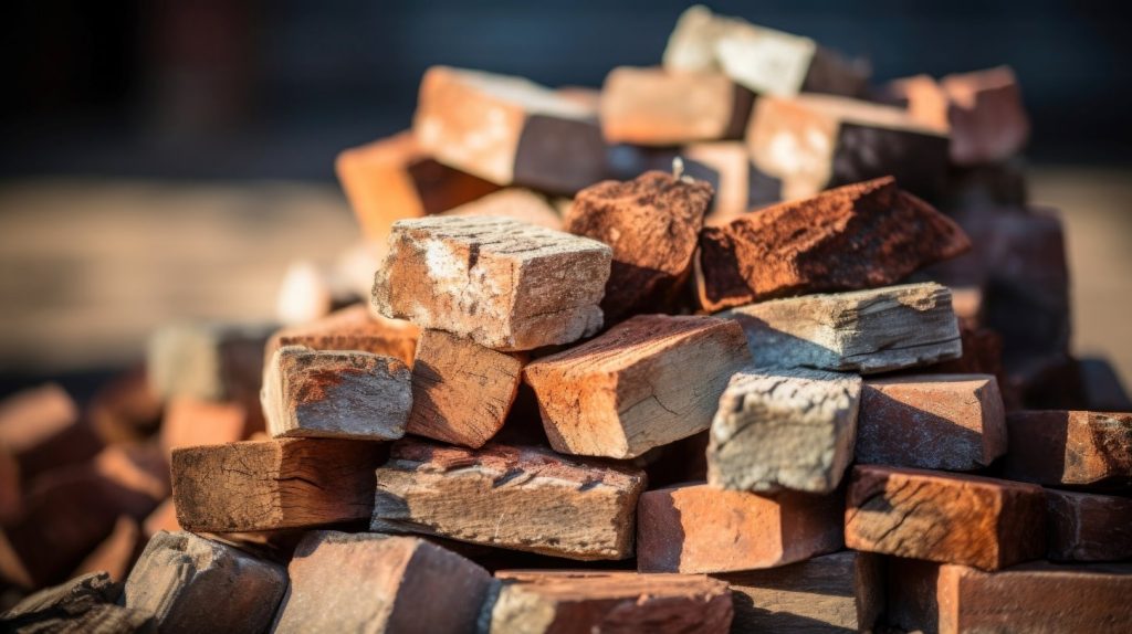 Stack of Reclaimed Brick