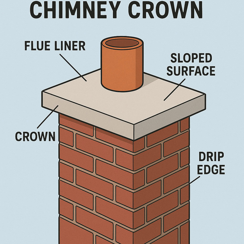 Chimney Crown Graphic