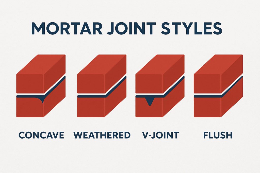 Mortar Joing Styles