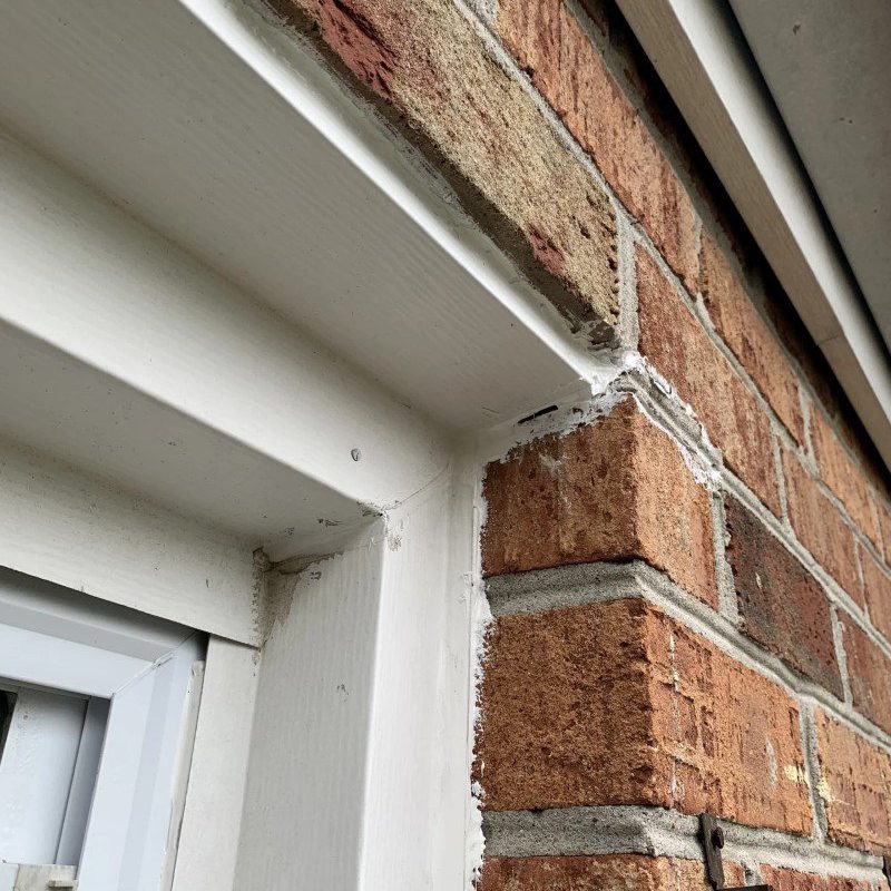 Brick Window Leak