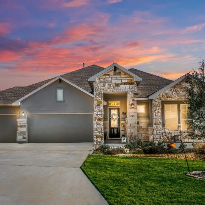 brick and stone home exterior