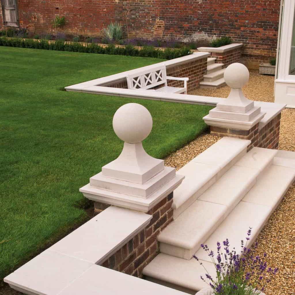 Cast Stone Retaining Wall