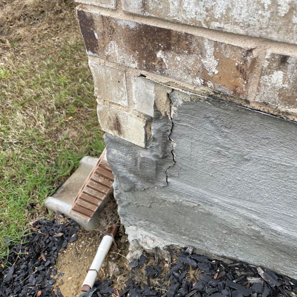 Foundation Corner Pop Mortar Crack